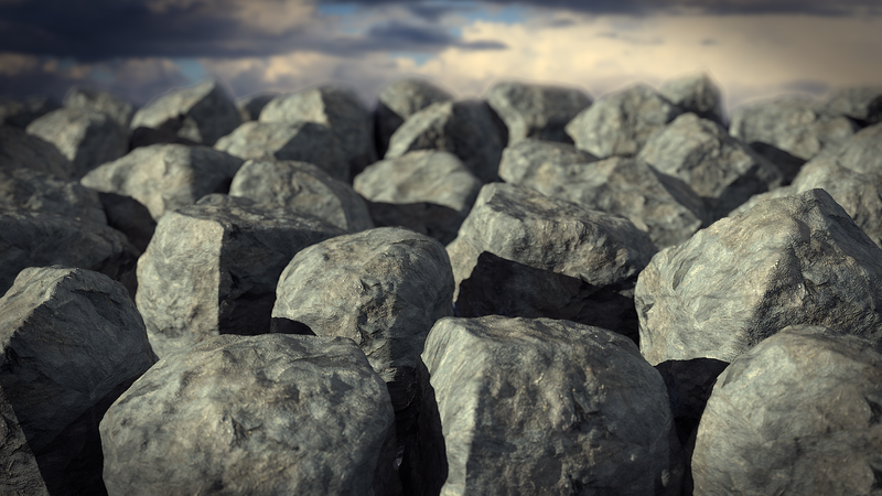 rocks